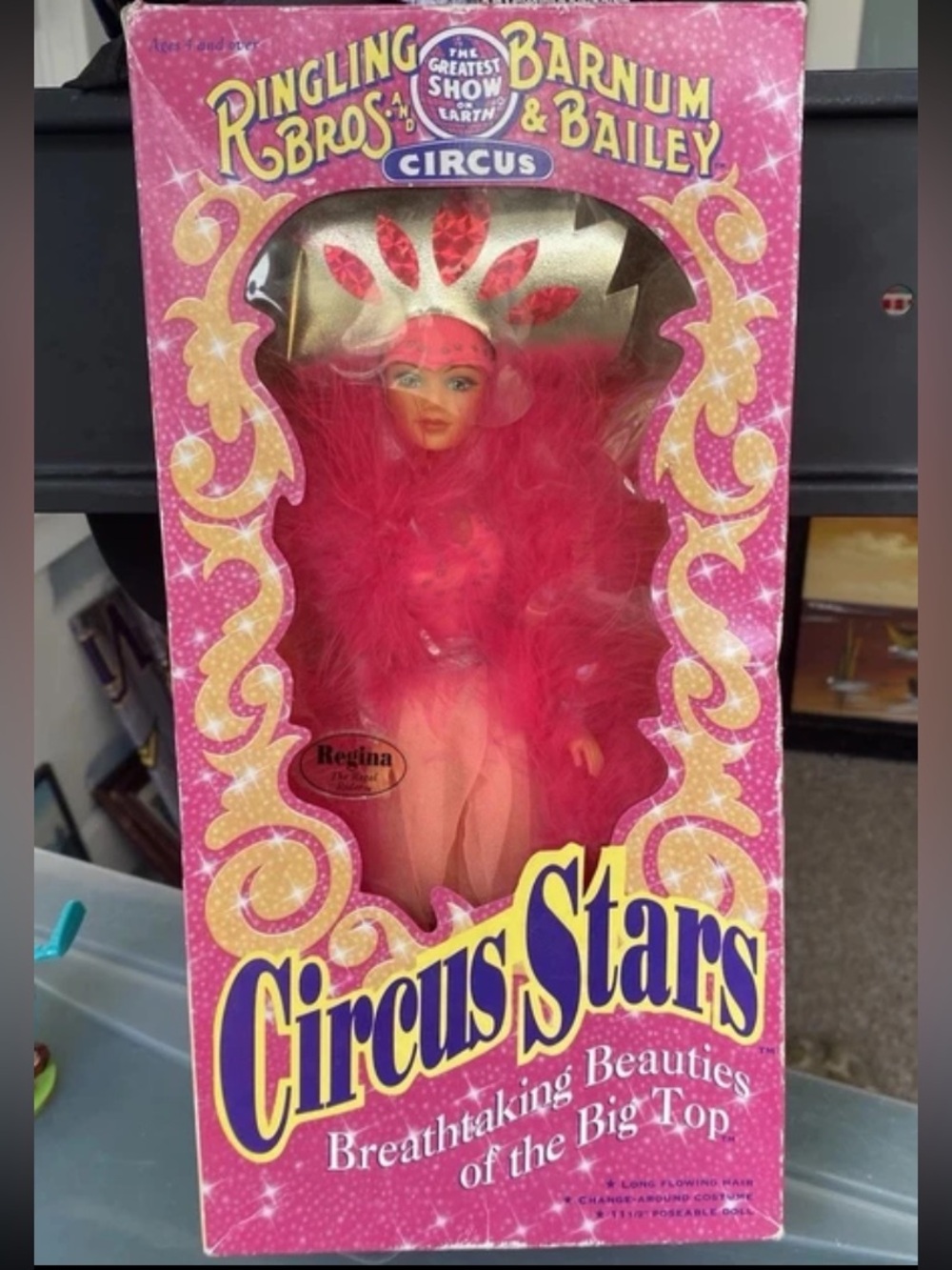 Vtg Circus Stars REGINA Ringling Bros Barnum Bailey Doll Breathtaking Beauties